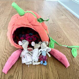 Maileg Mouse- Pumpkin Carriage set